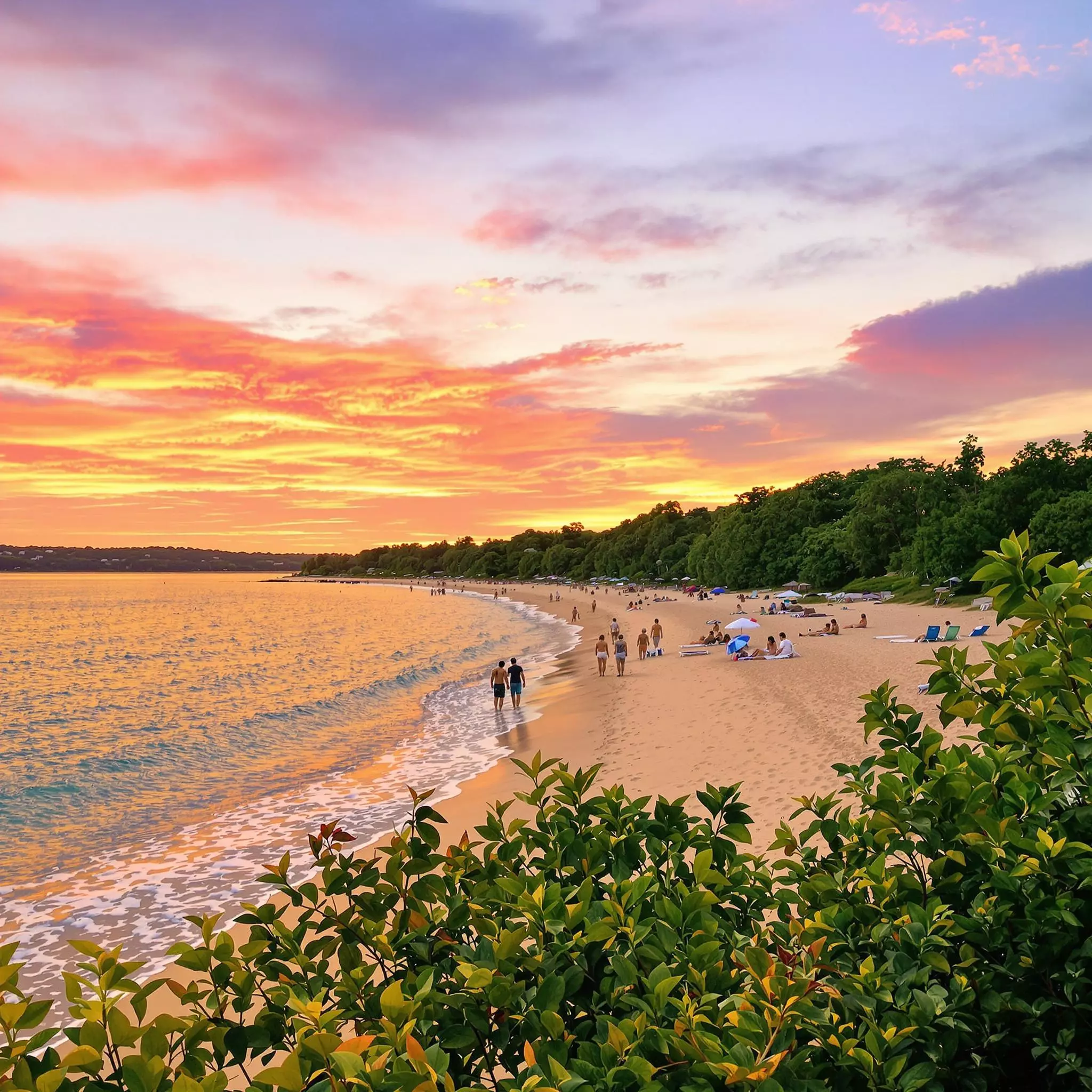 Entspannung am Strand in Bad Zwischenahn