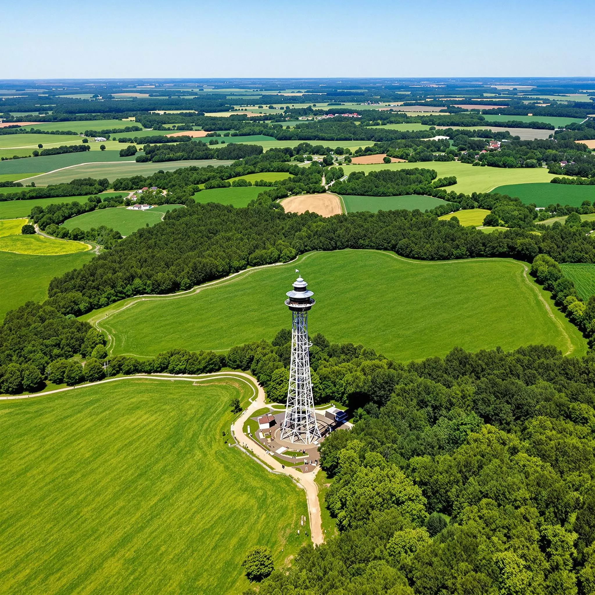 Atemberaubende Ausblicke vom Aussichtsturm Wiefelstede genießen