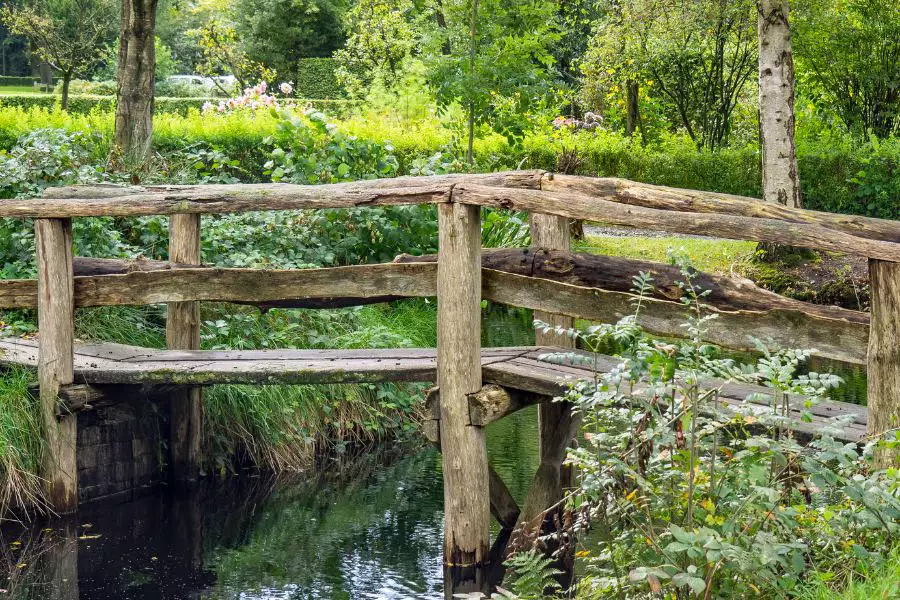 Bad Zwischenahn historische Brücke Zwischenahner Woche