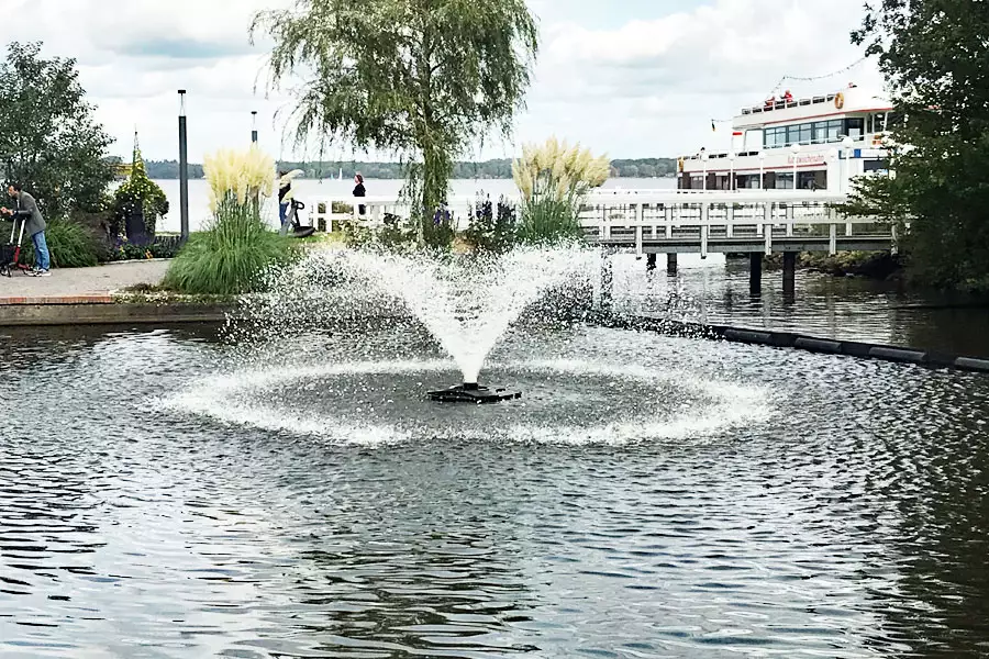 Allgemein Bad Zwischenahn Kurpark Springbrunnen