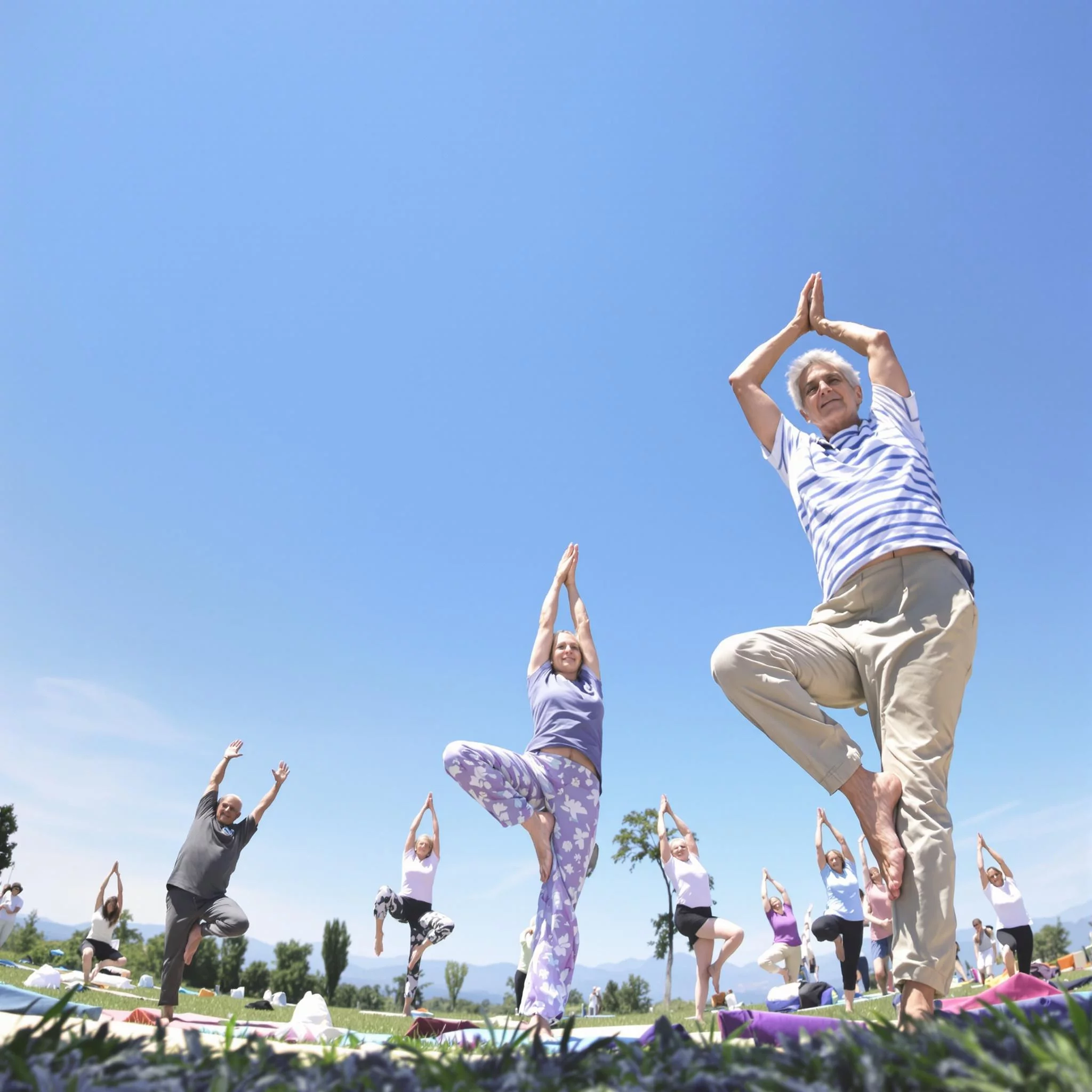 Yoga für Senioren - Sicheres Training im Alter