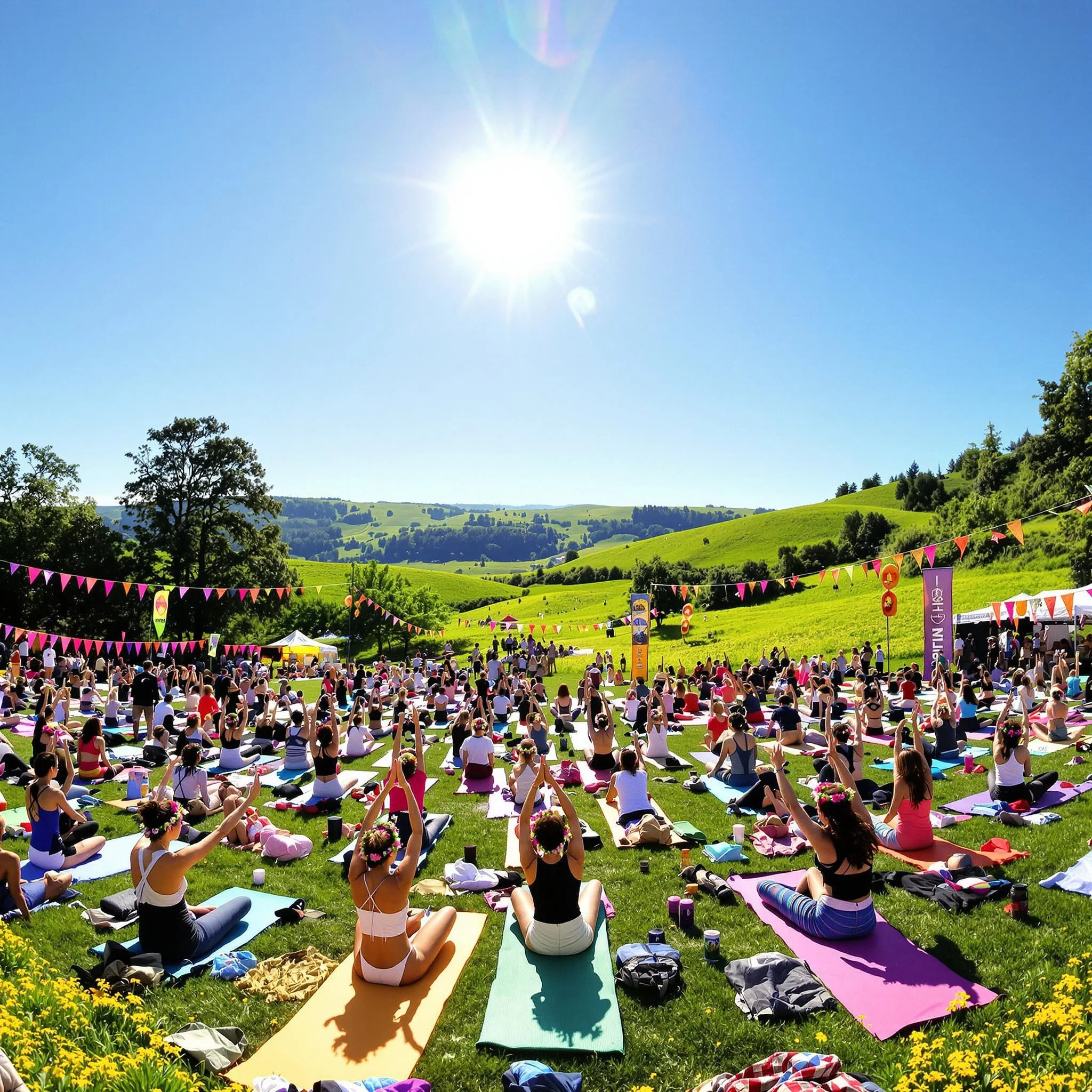 Mittsommer Yoga – die größte Energiequelle