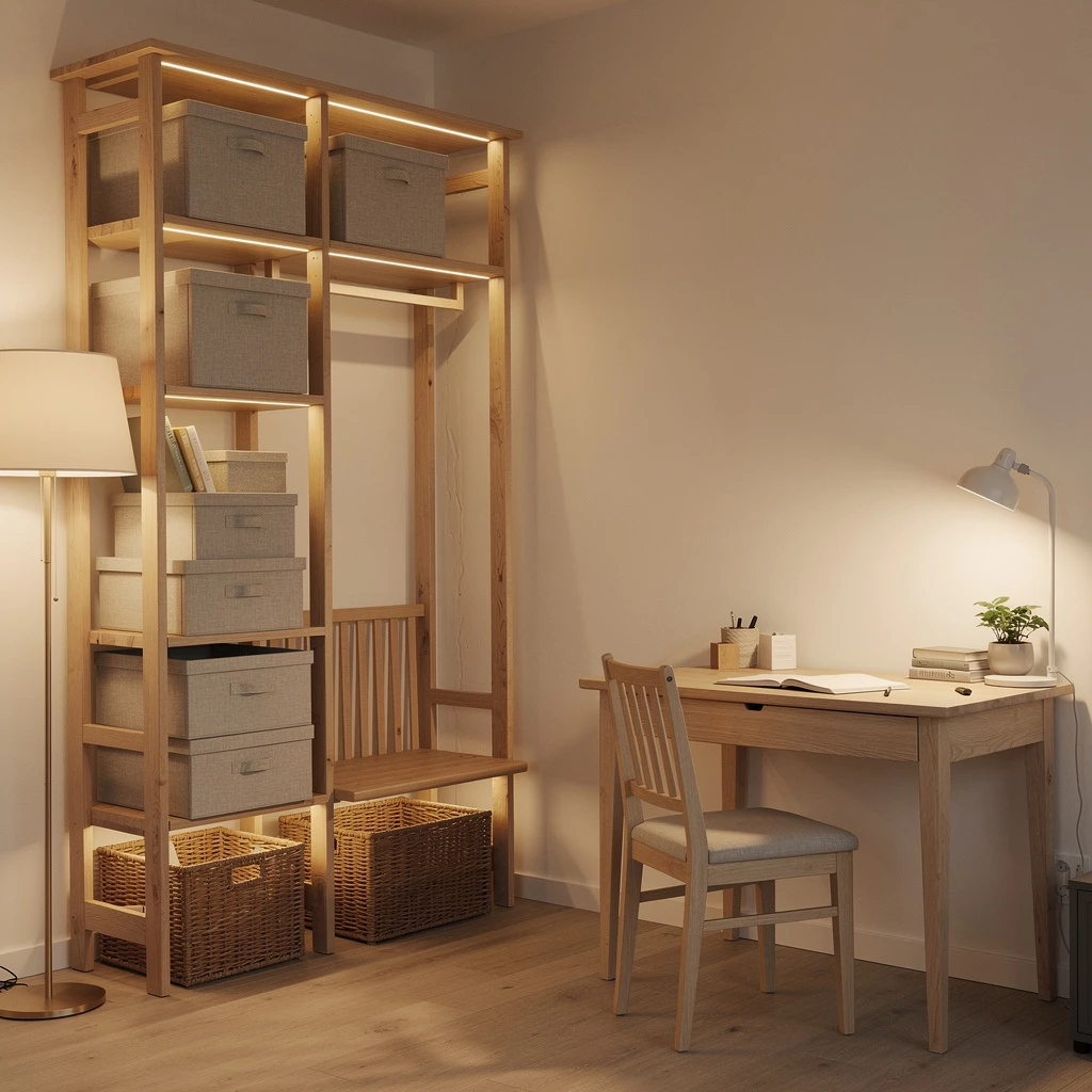 DIY-Garderoben & Ordnungshelfer: Projekte für ein ruhiges Zuhause