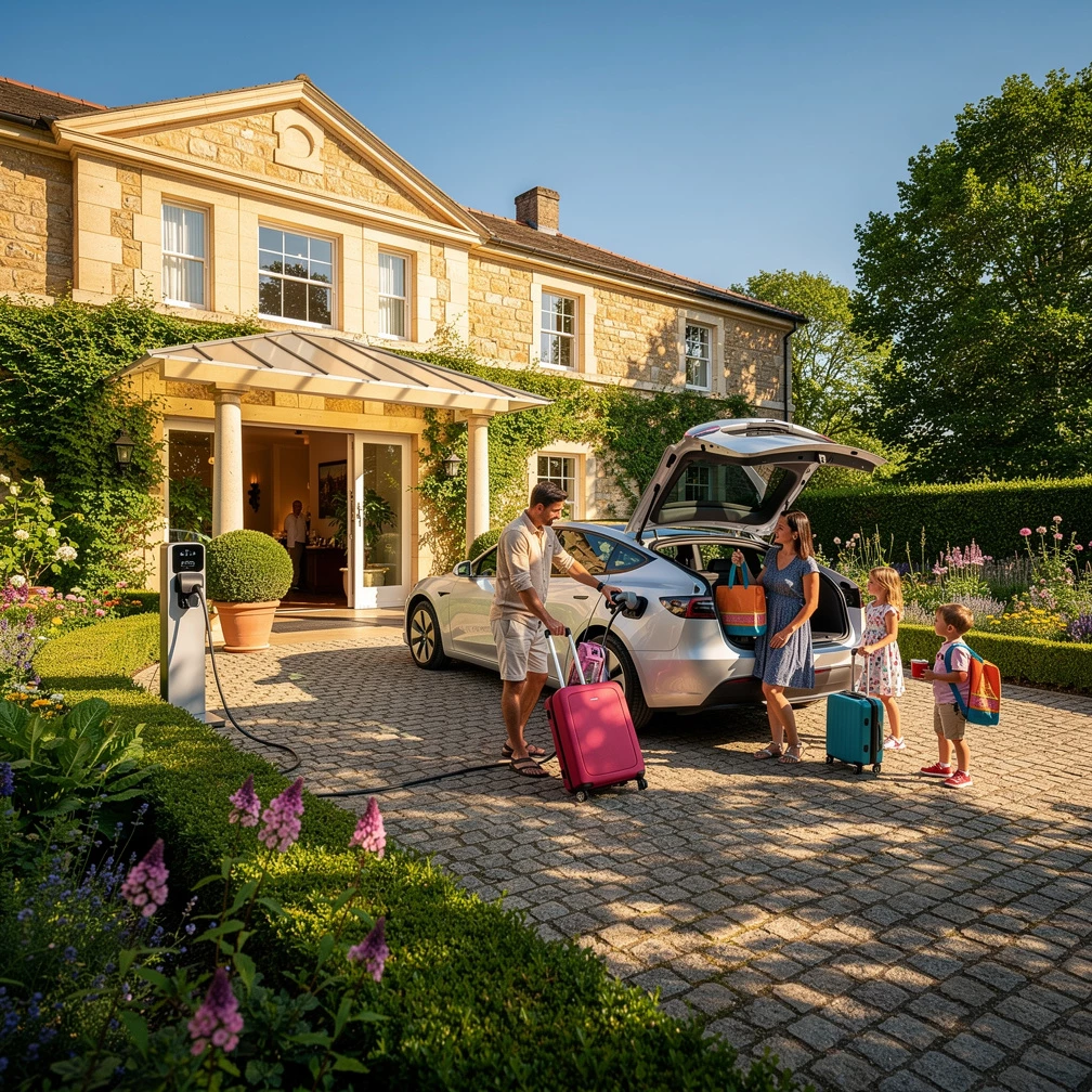 Mit dem E-Auto entspannt in den Urlaub: Hotels & Laden clever planen