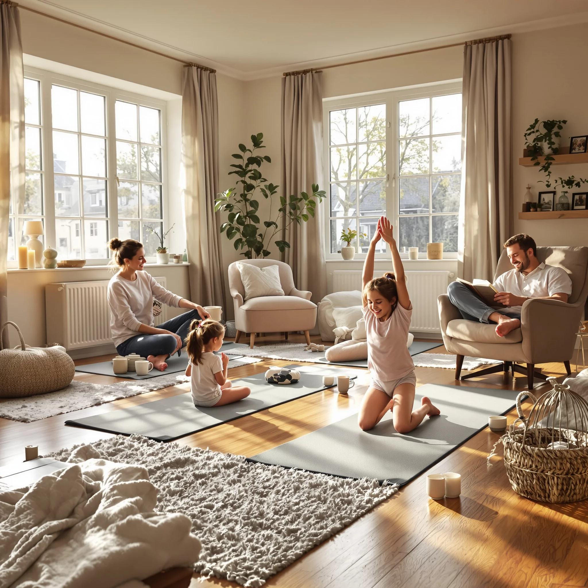 Wellbeing at Home: Familienwellness für kalte Tage – Home-Spa, Kinder-Yoga, Fußbäder & mehr