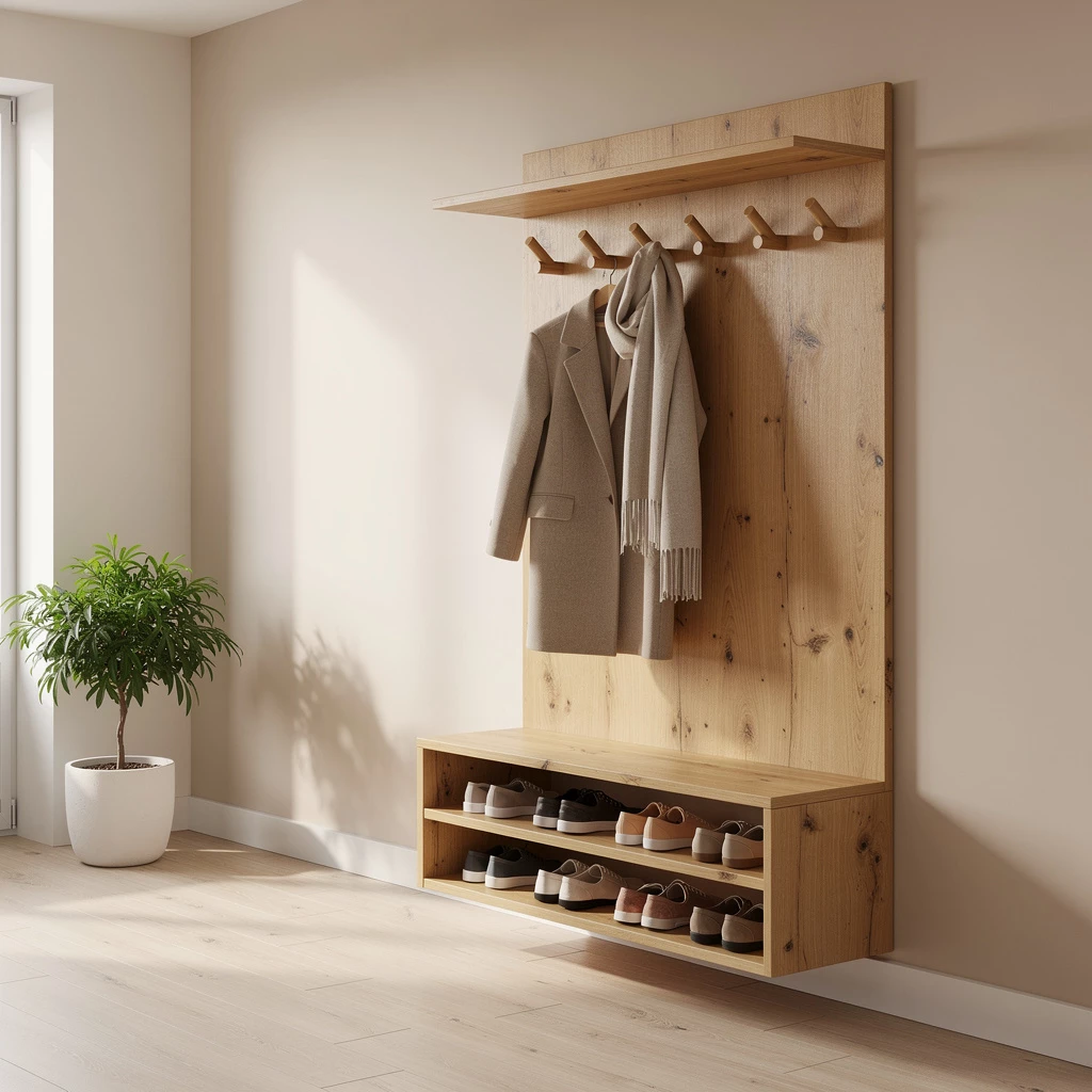 DIY-Garderoben & Ordnungshelfer: Projekte für ein ruhiges Zuhause