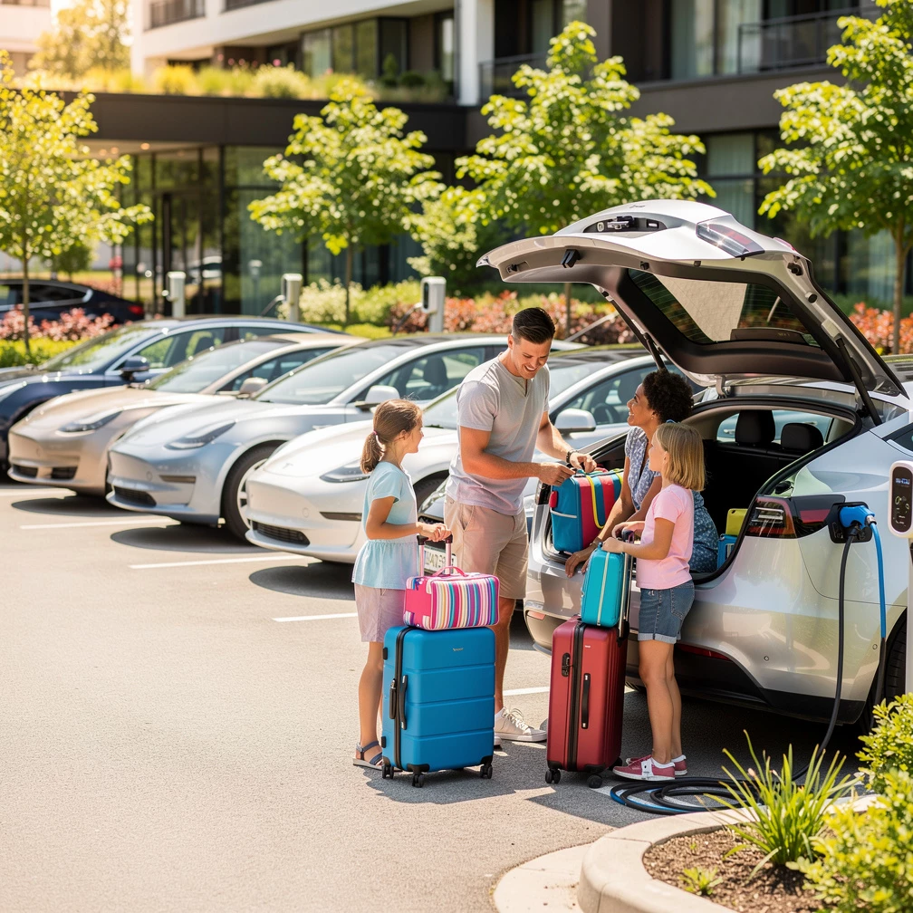 Mit dem E-Auto entspannt in den Urlaub: Hotels & Laden clever planen