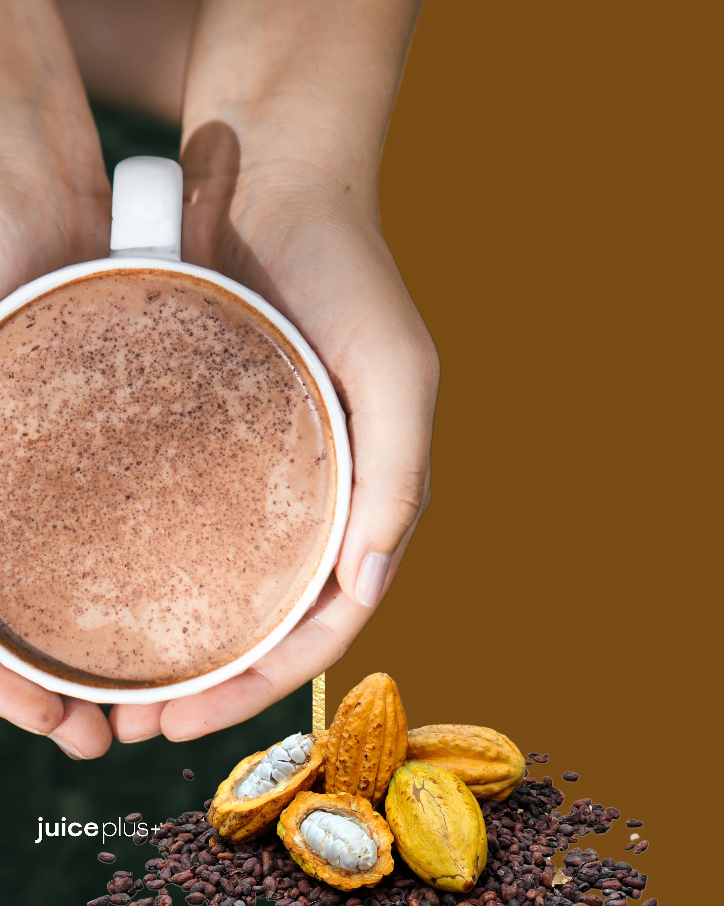 Kakao-Zeremonien schenken Wärme und öffnen Räume für Verbindung. Foto: Juice Plus+