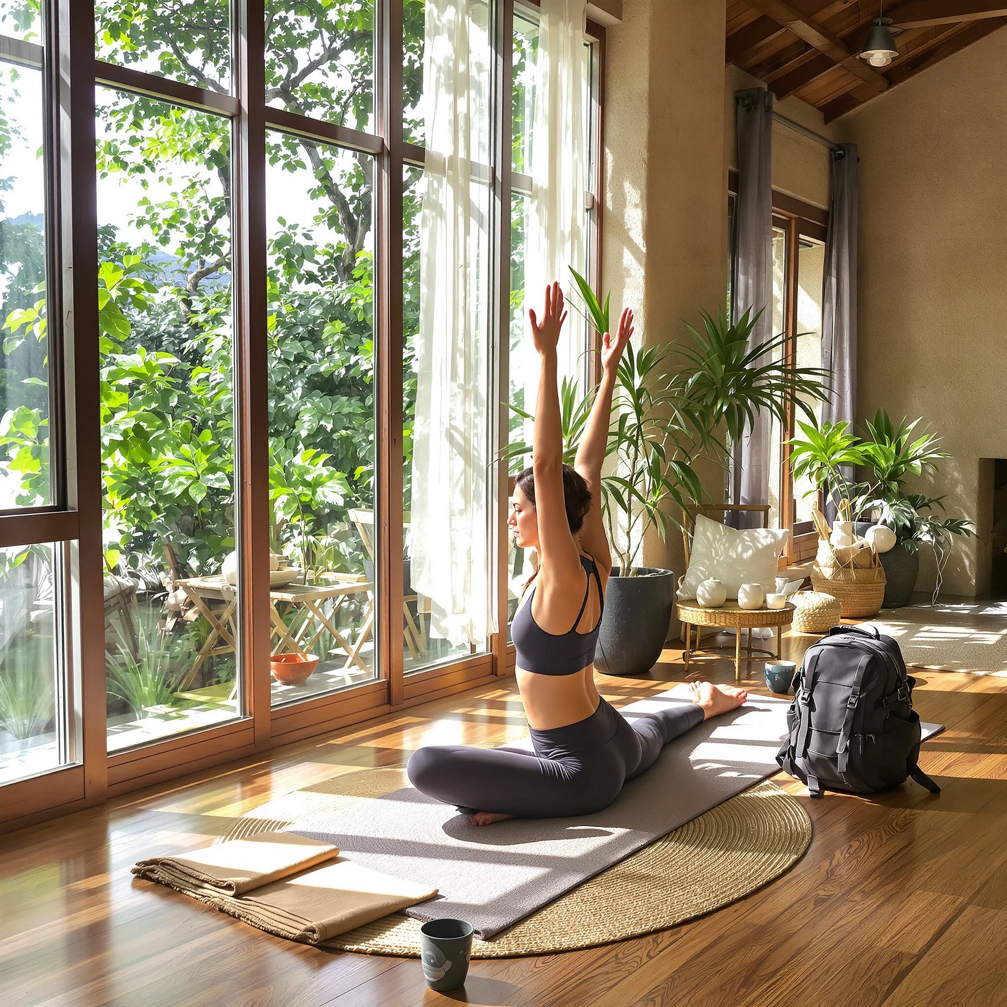 Minimalistische Yogareisen: Weniger Gepäck, mehr Bewusstsein