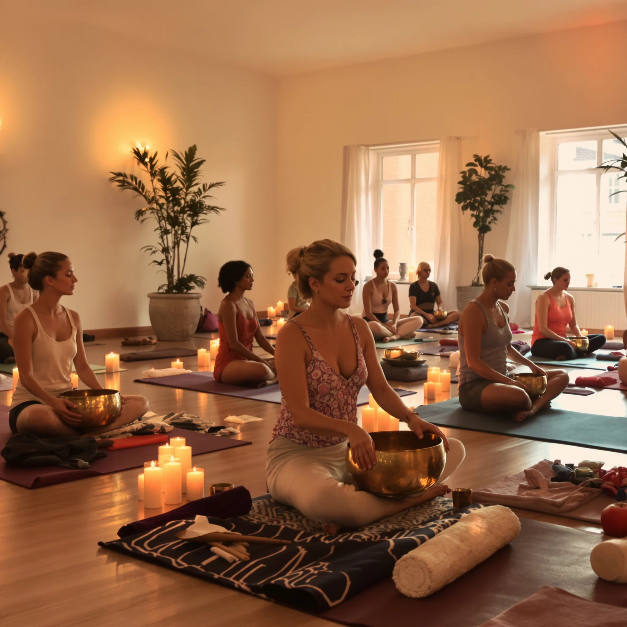 Klang & Körper: Sound-Bath-Yoga-Events als neue Tiefenentspannung