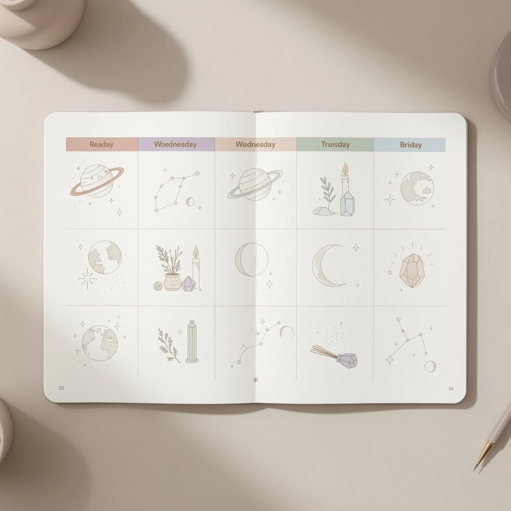 Energie der Wochentage im Alltag: Vedische Sternenlehre nutzen