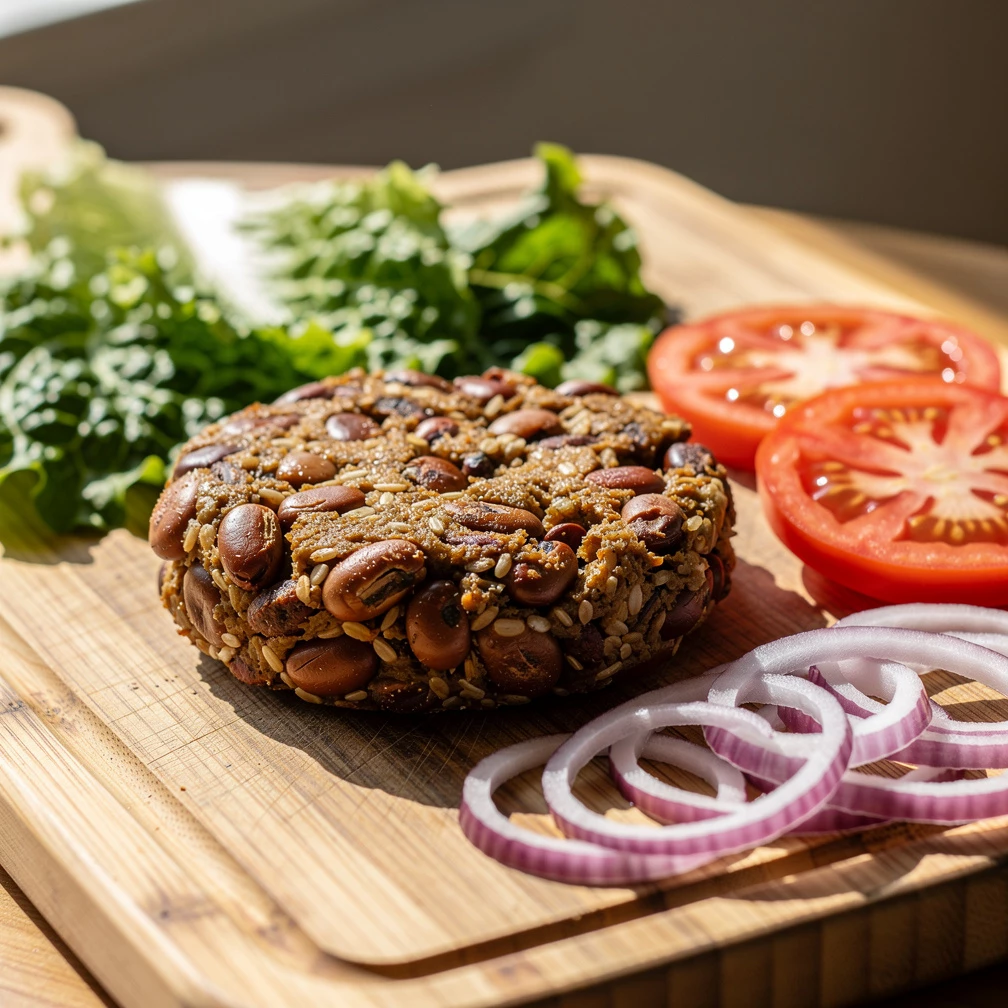 Vegane Burger-Patties aus Bohnen: Saftige Bratlinge Rezept