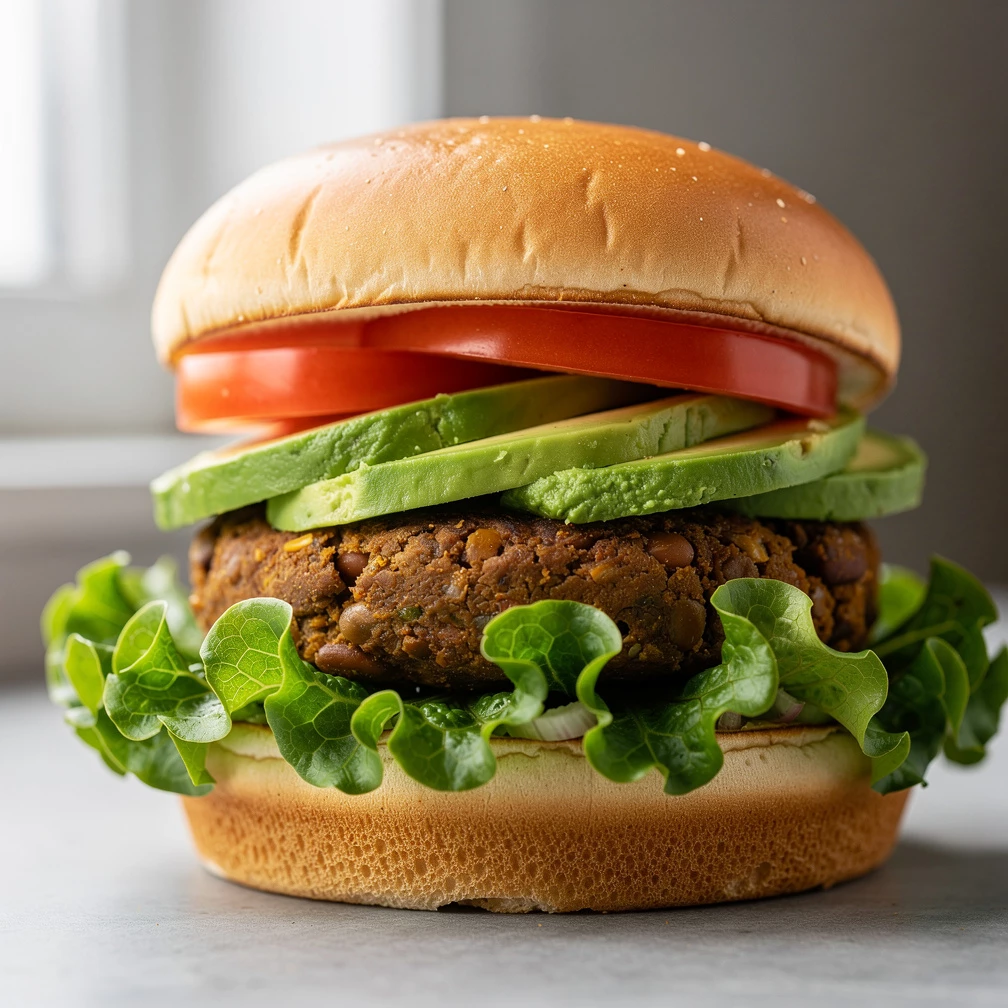 Vegane Burger-Patties aus Bohnen: Saftige Bratlinge Rezept