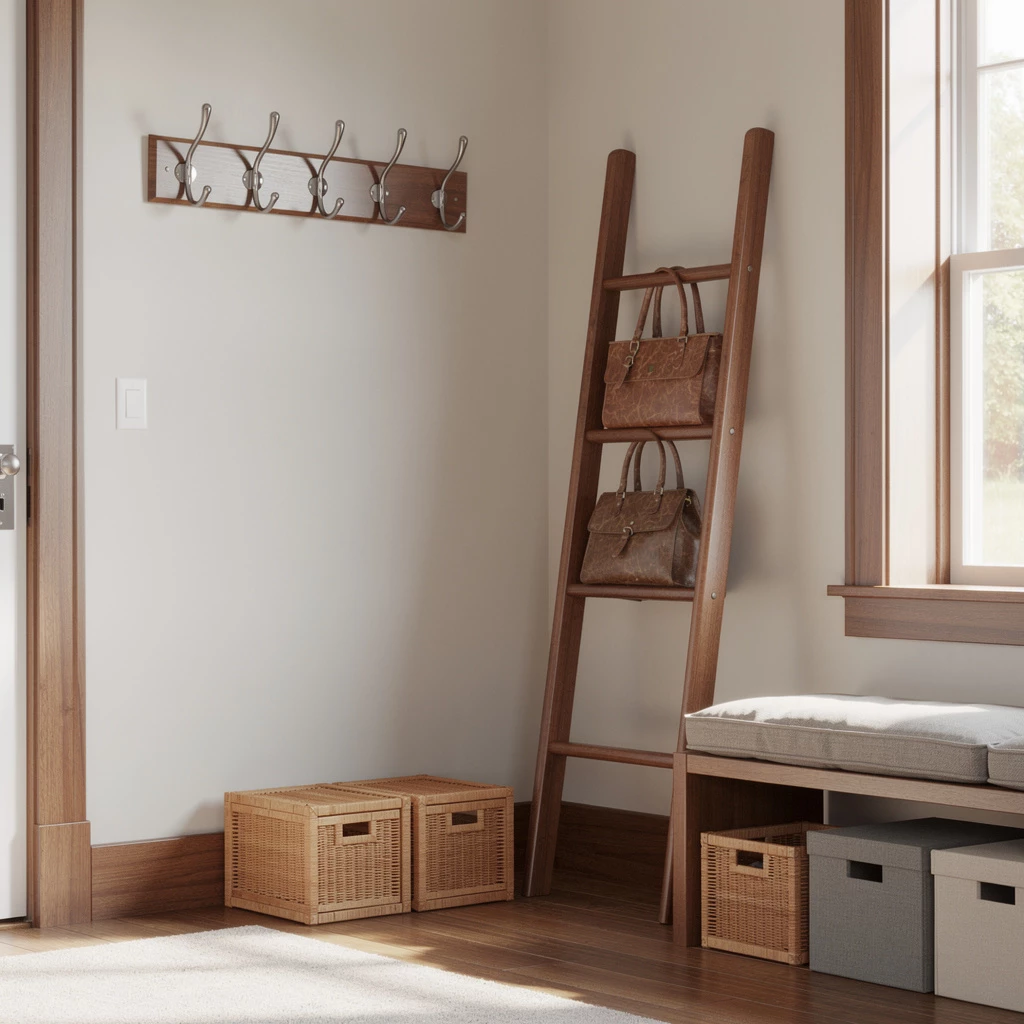 DIY-Garderoben & Ordnungshelfer: Projekte für ein ruhiges Zuhause