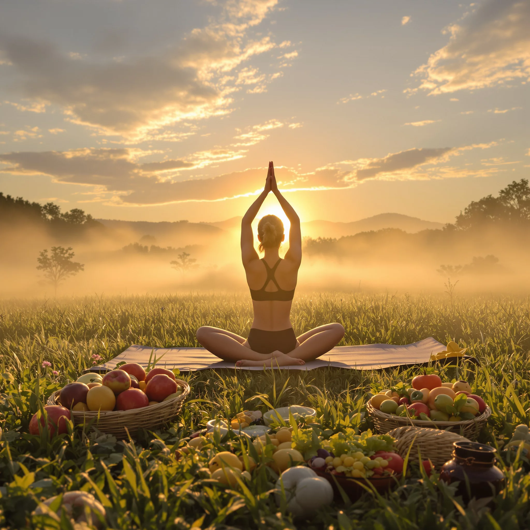 Zyklusgerecht leben: Yoga, Ernährung und Hormone im Einklang