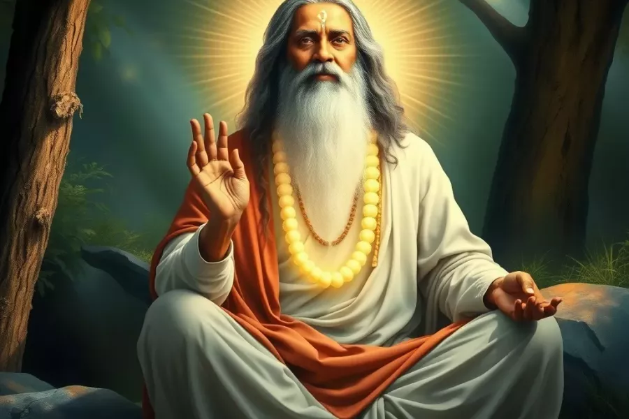 Yoga Portrait - Haidakhan Babaji