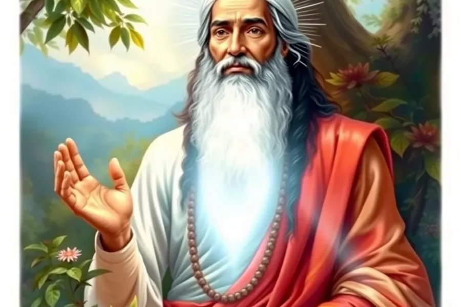 Yoga Portrait - Haidakhan Babaji