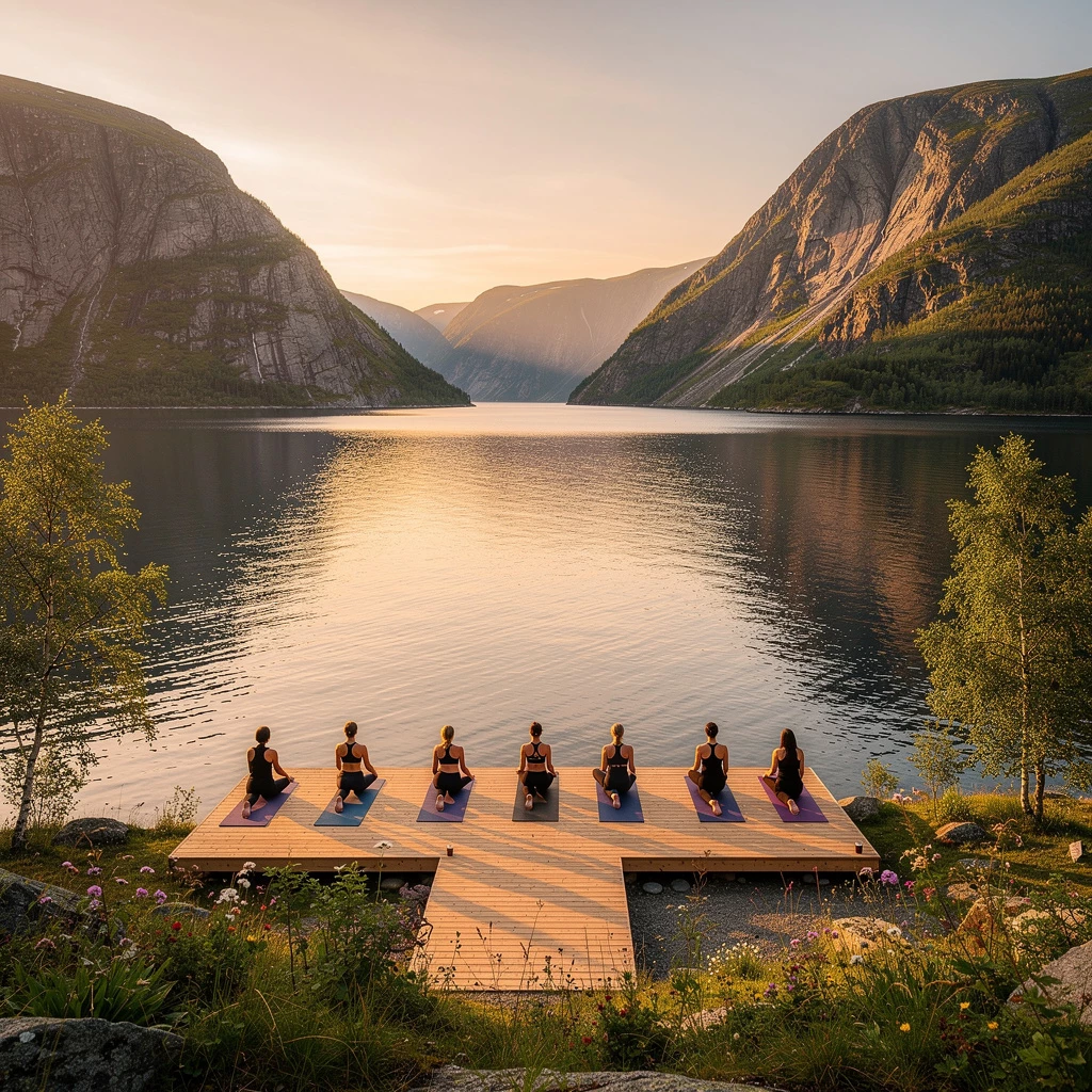 Yoga in Skandinavien: Retreats zwischen Fjorden und Mitternachtssonne