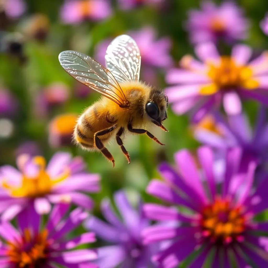 Biene Brumm Imflug
