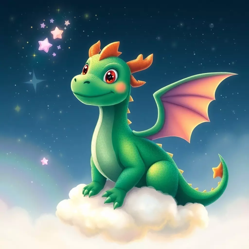 Der Drache Zack Zack und die magische Traumwolke
