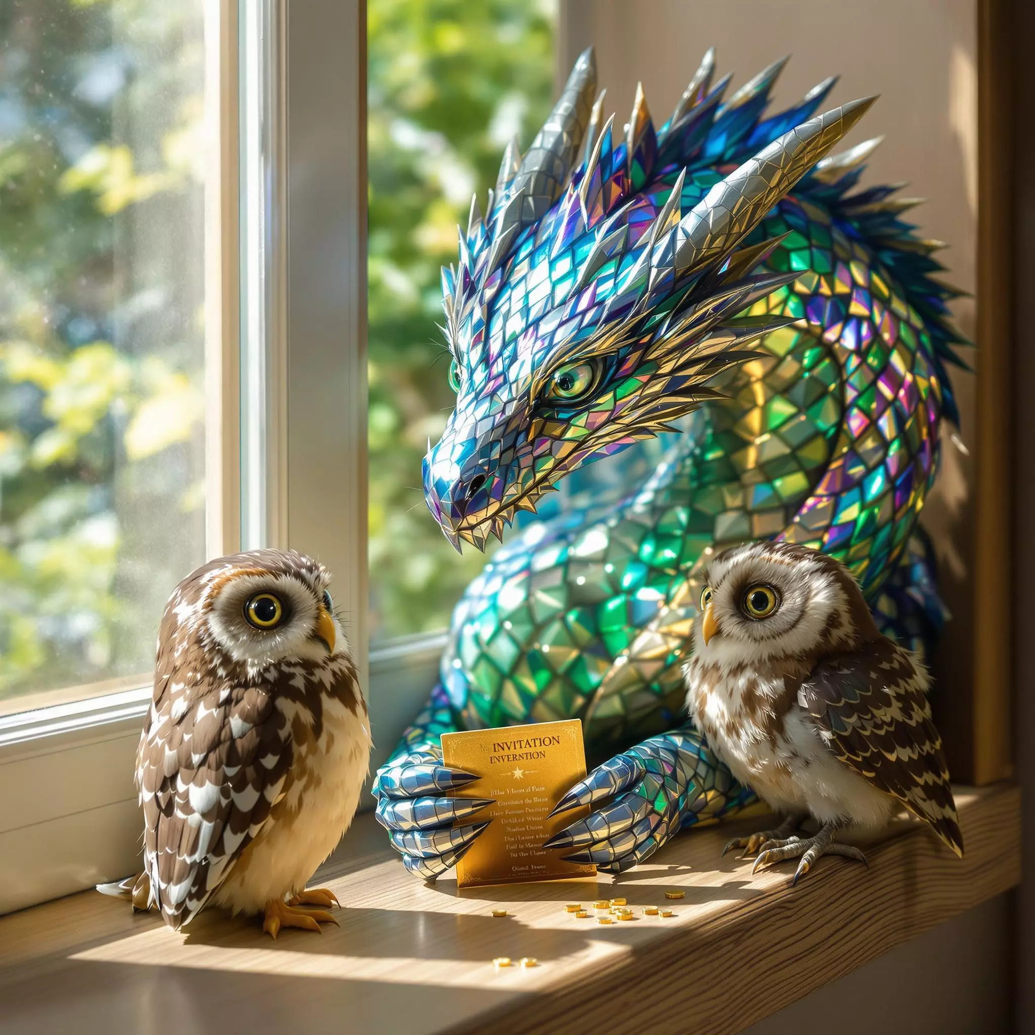 Drache Zack Zack und der Harmoniegesang der Eulen