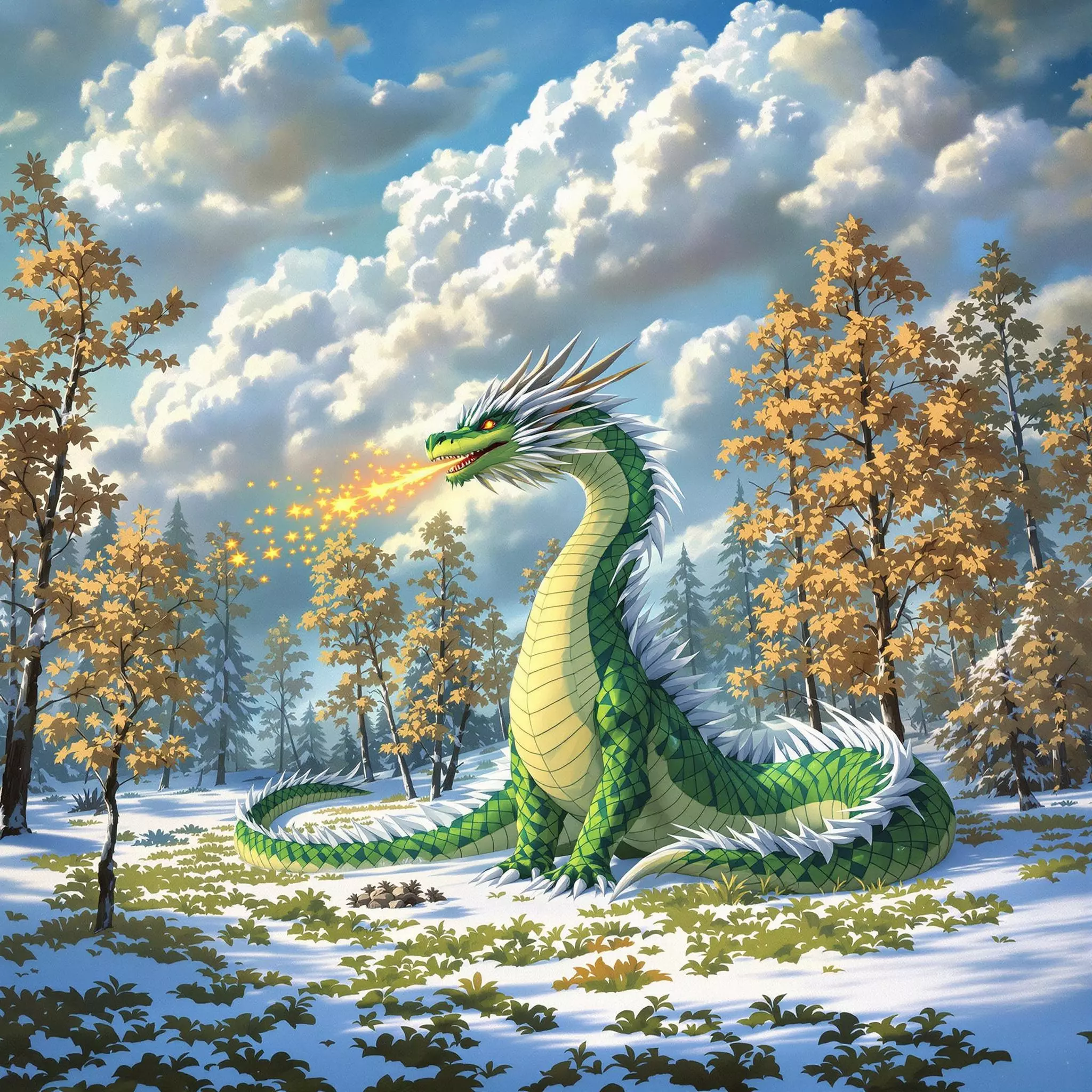 Der Drache Zack Zack kann Schnee schmelzen: Ein magisches Winterabenteuer