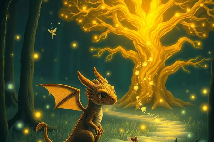 Ein gemütlicher Abend mit Drache Zack Zack an der Feuerstelle