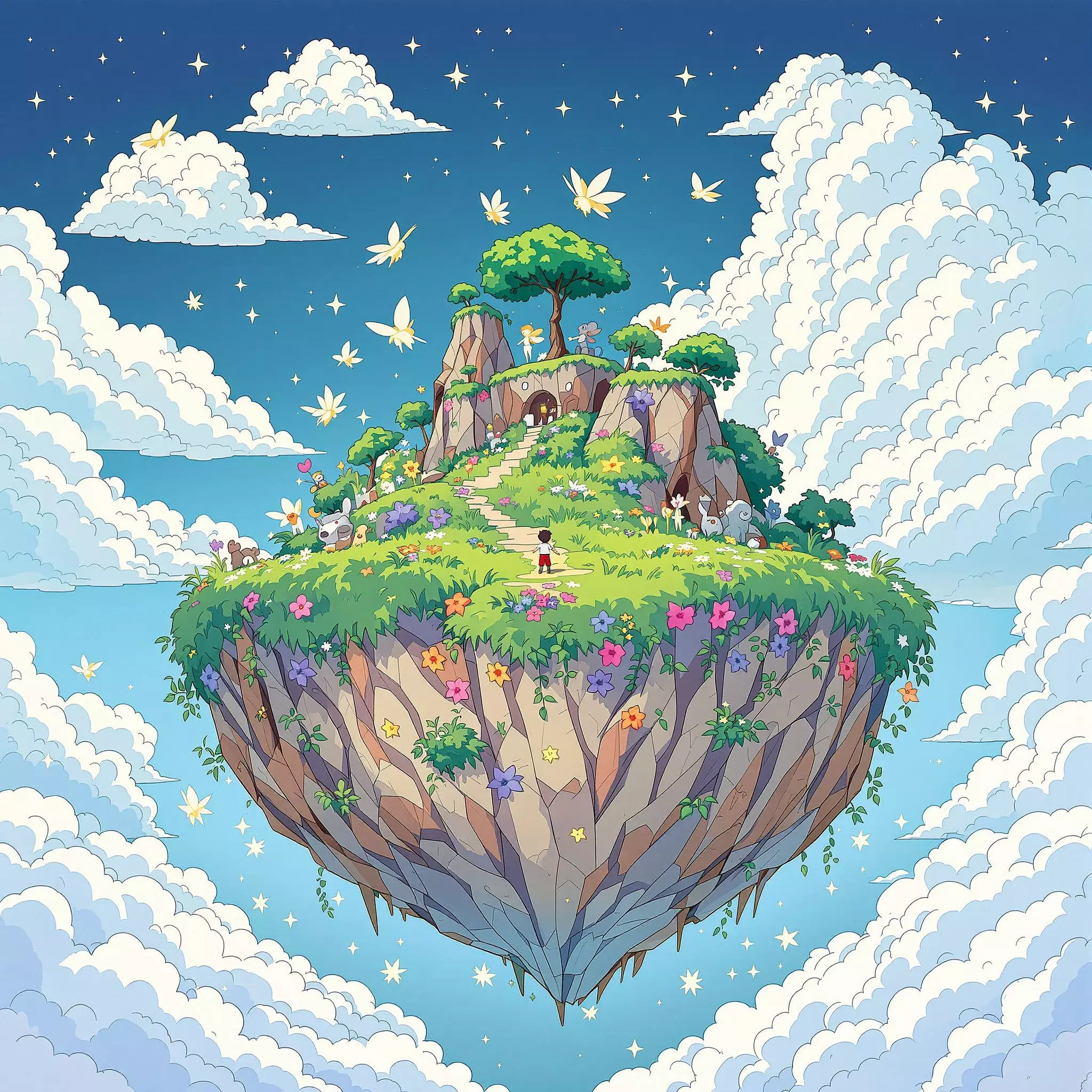 Der kleine Timmy und die fliegende Insel der Träume