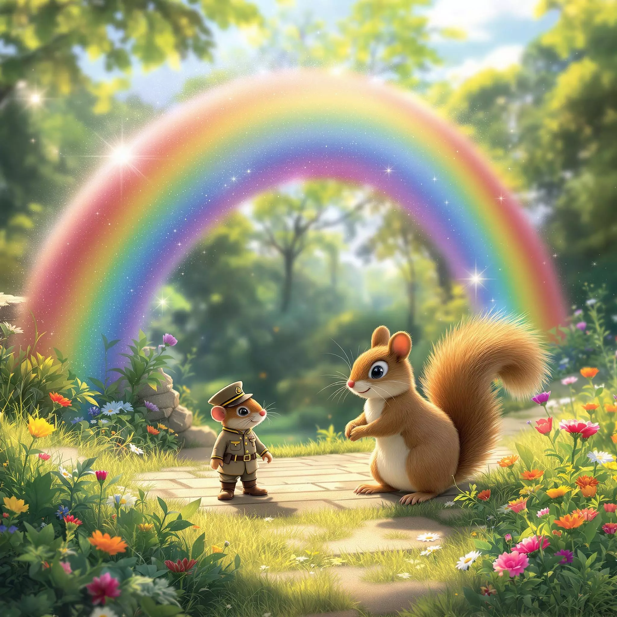Pit der Mäuse Husar und das Abenteuer im funkelnden Regenbogenland
