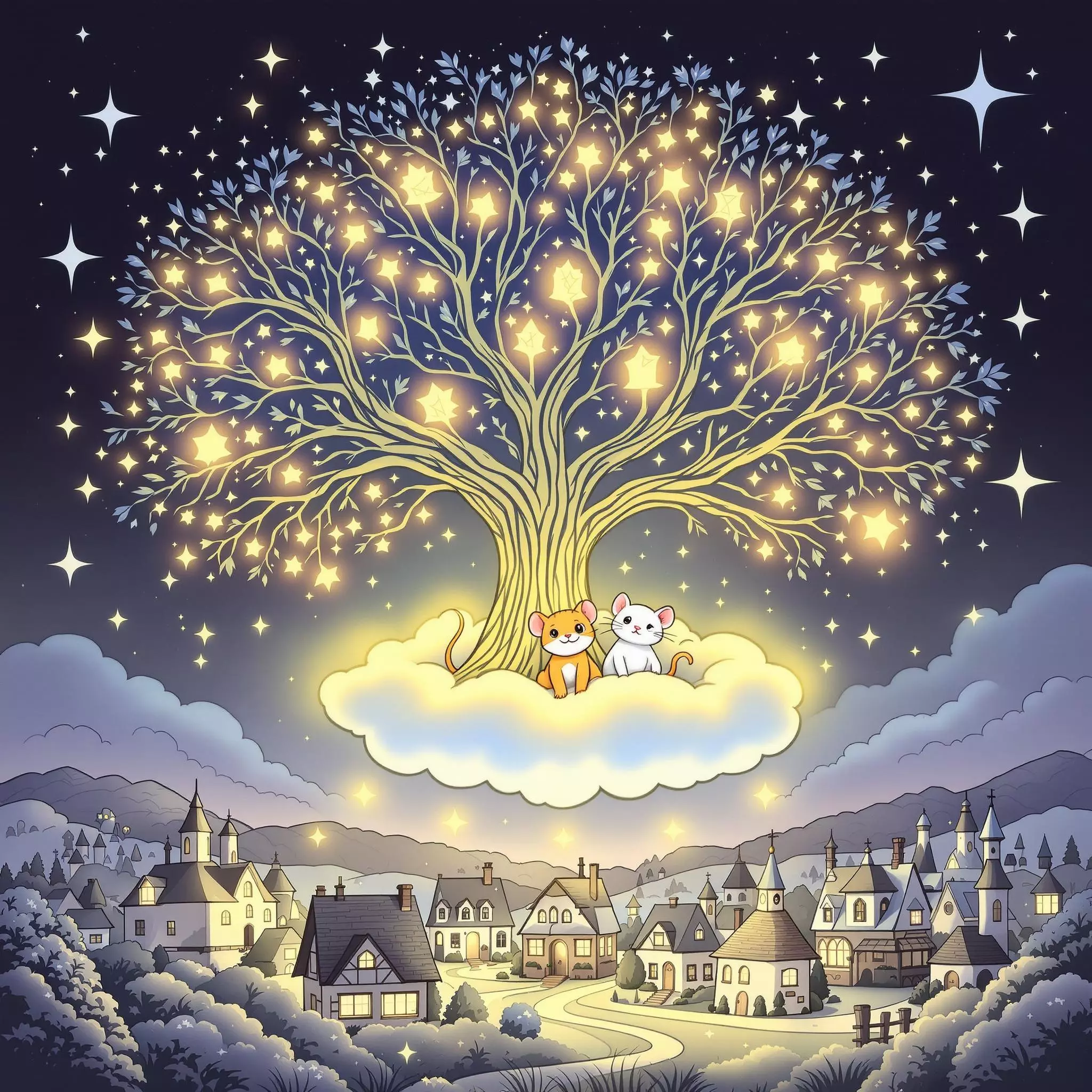 Pits nächtliches Abenteuer auf der Wolkenkutsche