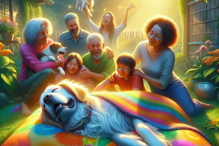 Paul der Hund und das magische, kuschelige Kissen