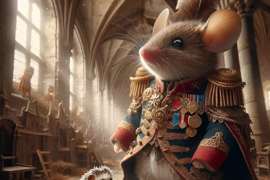 Pit und sein Abenteuer im Schloss