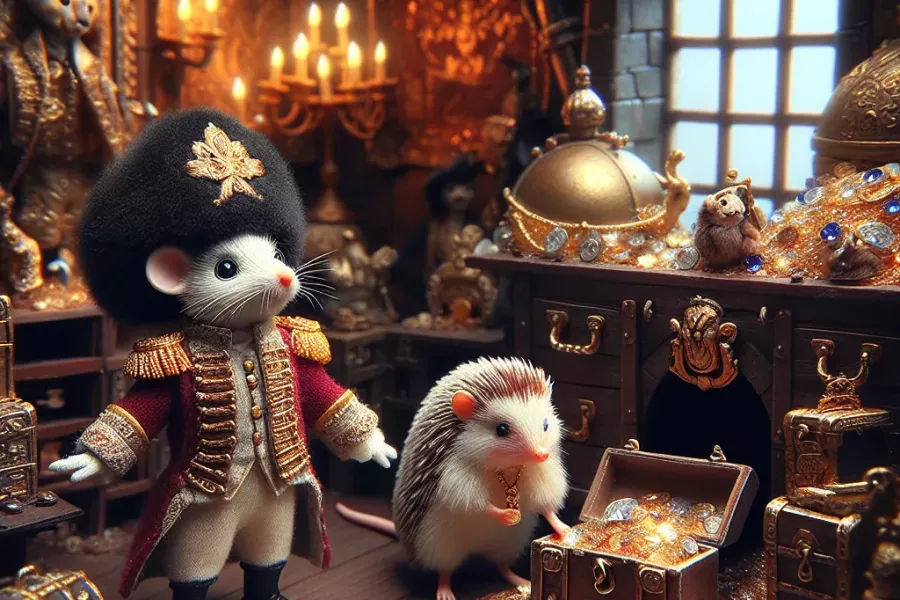 Pit und sein Abenteuer im Schloss