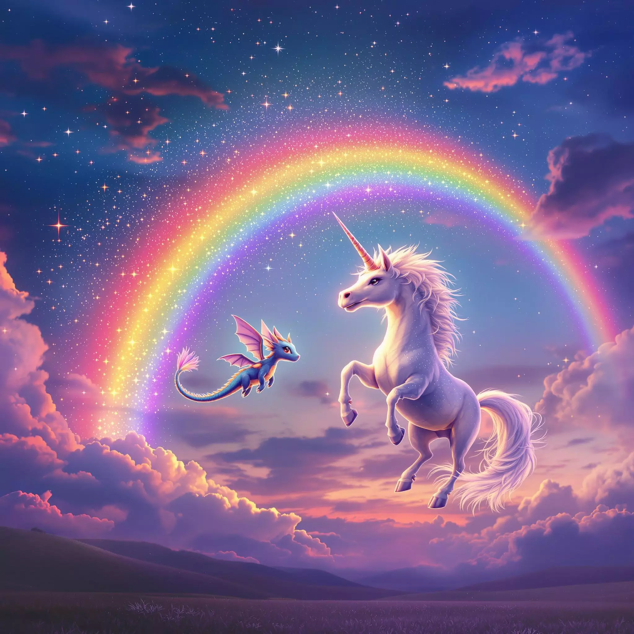 Der Drache Zack Zack und der verzauberte Regenbogen