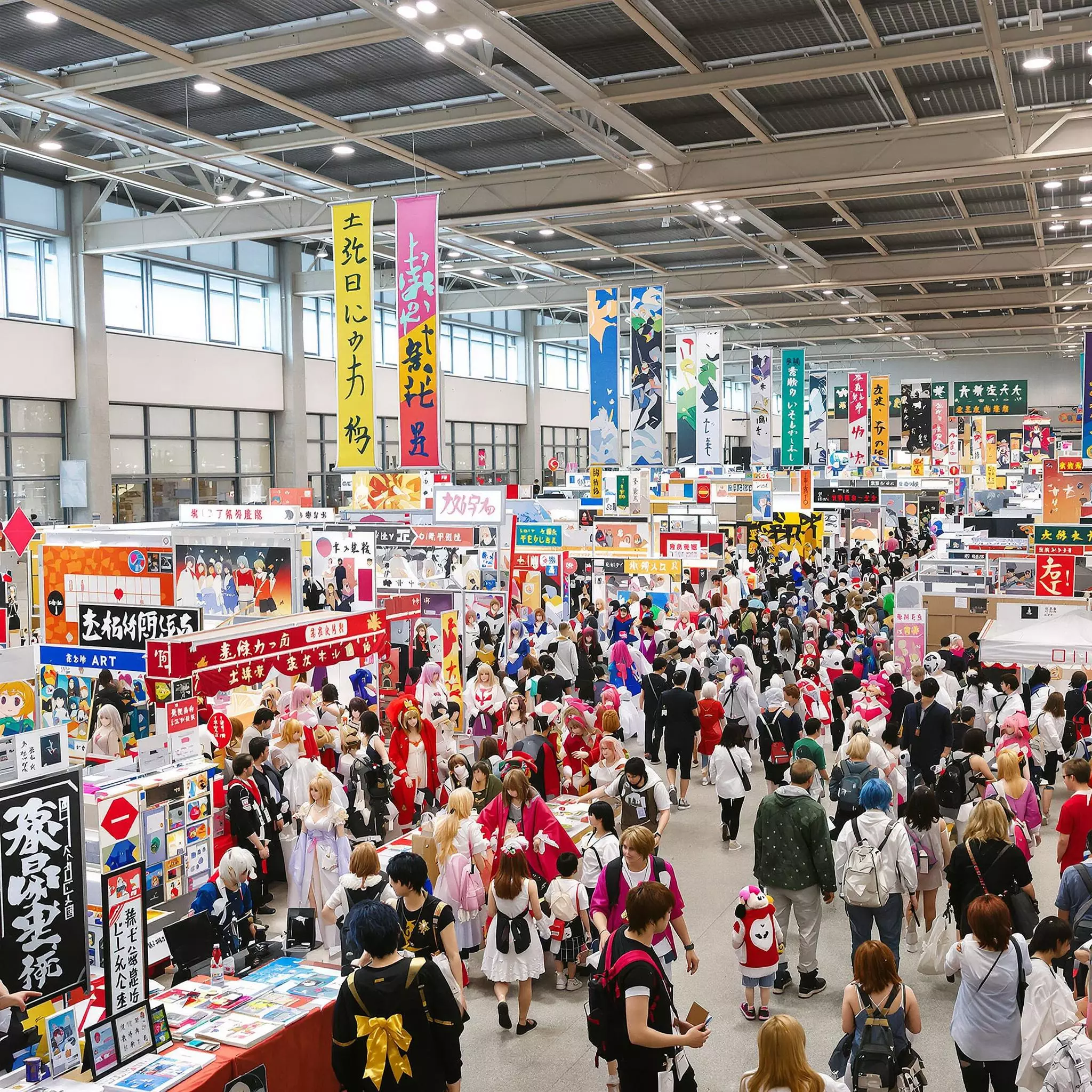 Kulturelle Vorführungen und traditionelle japanische Kunst