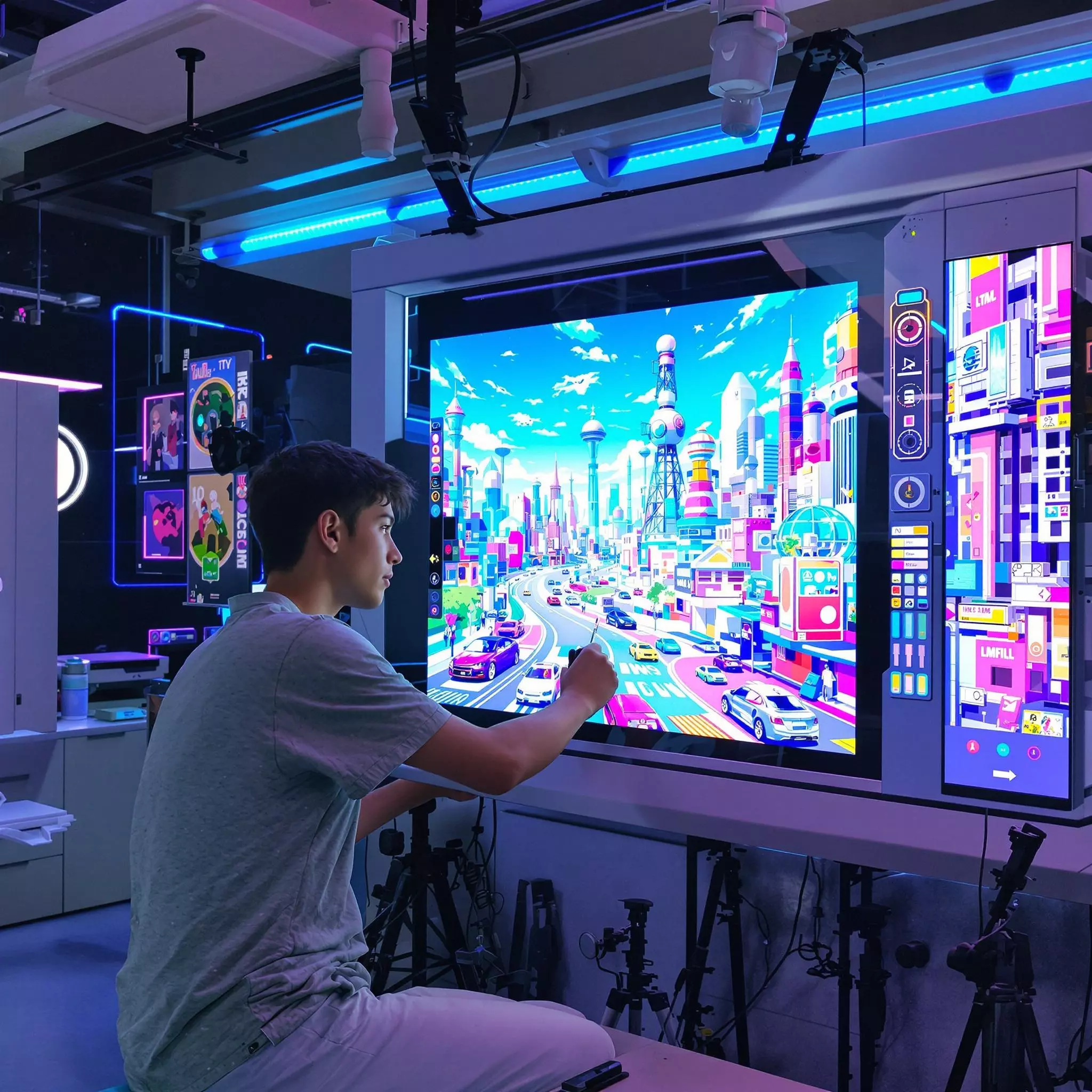 Neue Technologien wie KI im Anime Bereich