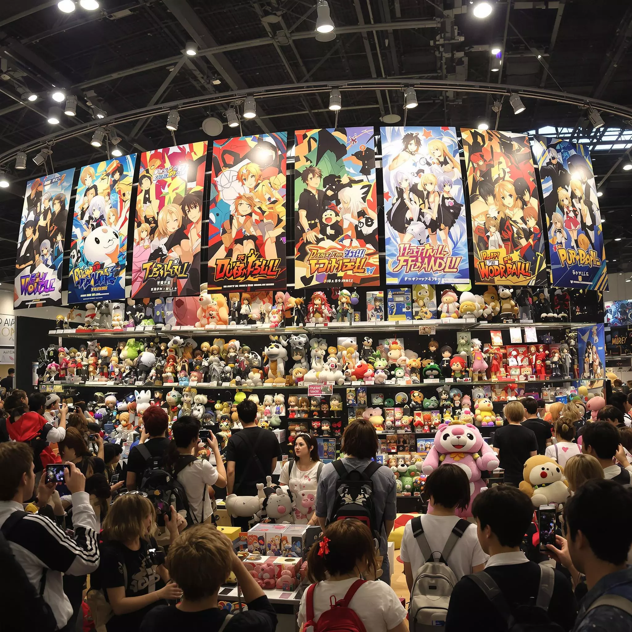 Merchandise und Sammelobjekte auf Anime und Manga Messen