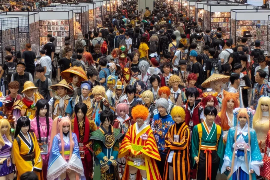 Cosplay-Events auf Anime und Manga Messen
