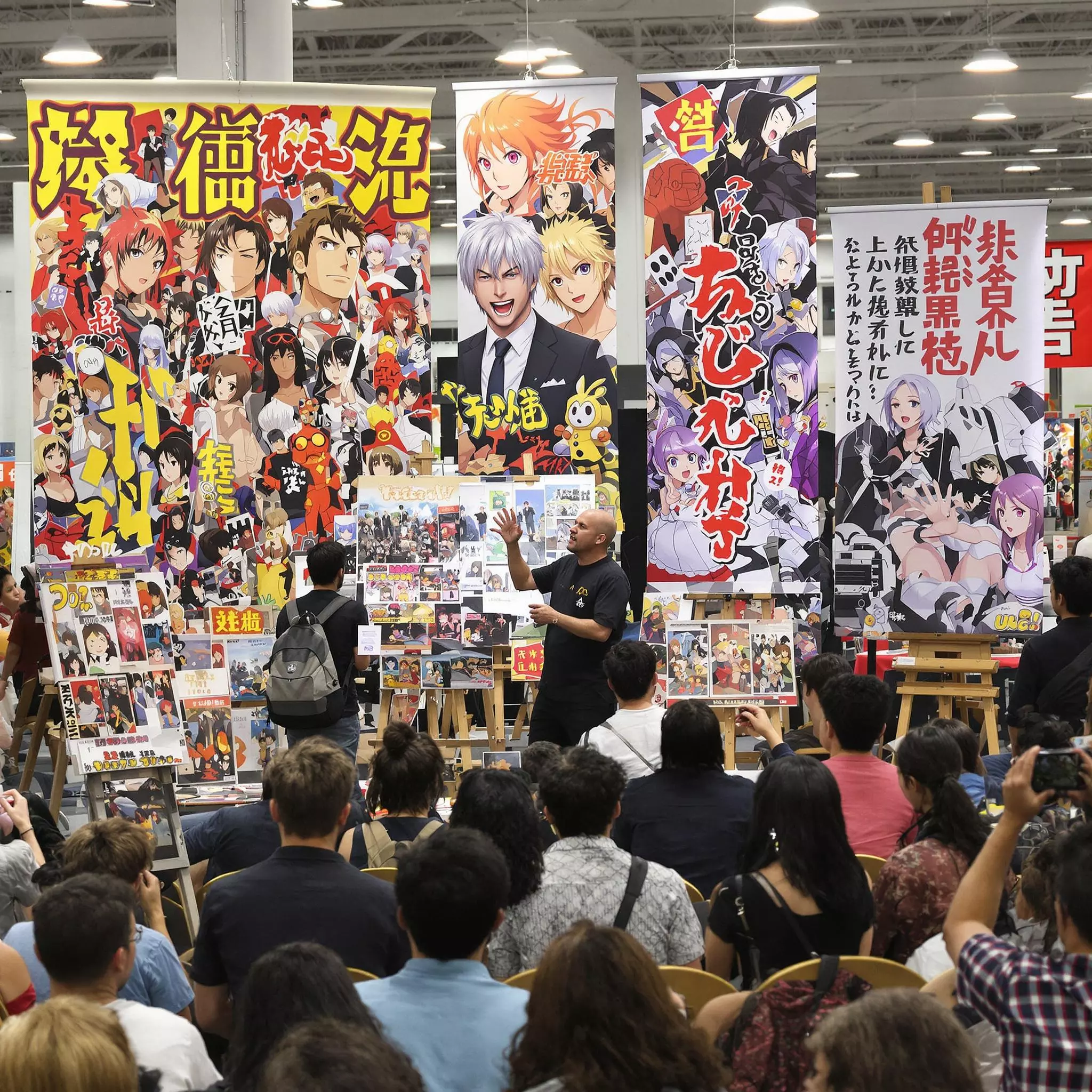 Panels und Vorträge von Mangaka und Anime Künstlern