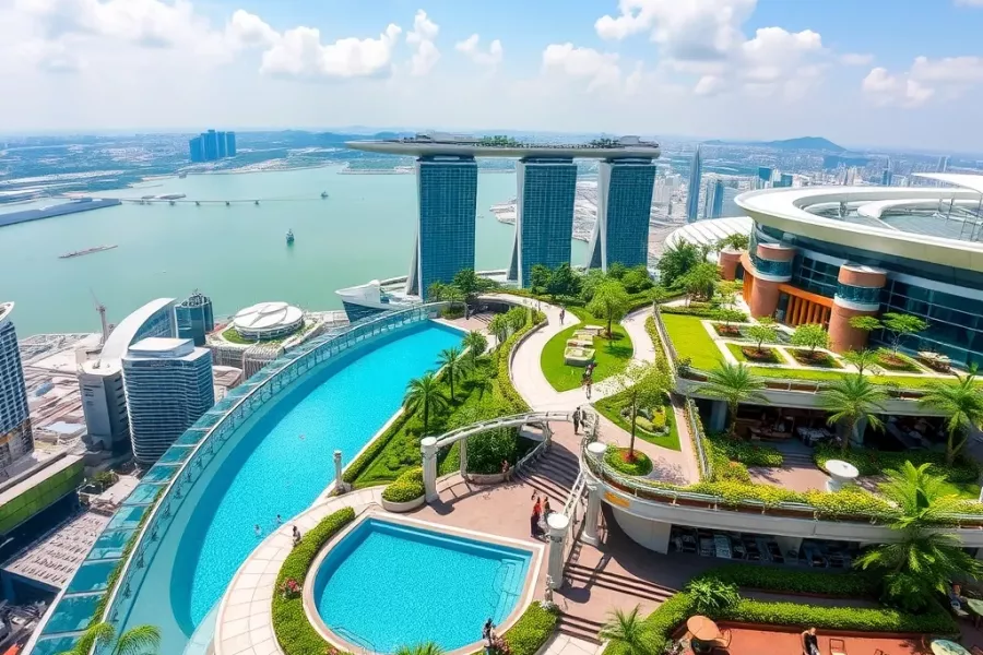 金沙空中花园观景台