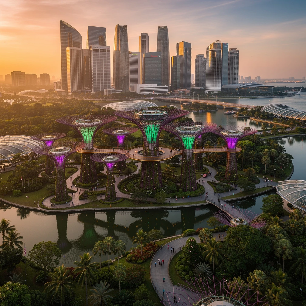 Singapore's Spectacular Sights: Gardens by the Bay, Marina Bay Sands, and More