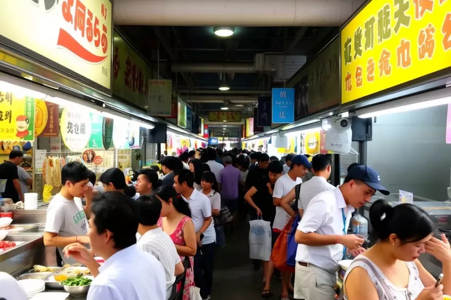 新加坡的图文并茂午餐指南