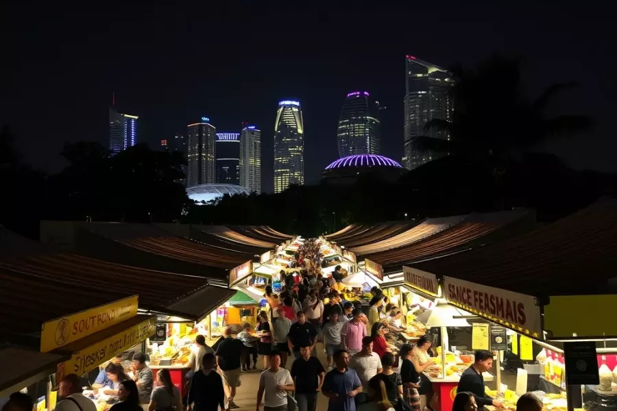 新加坡举办亚洲美食节