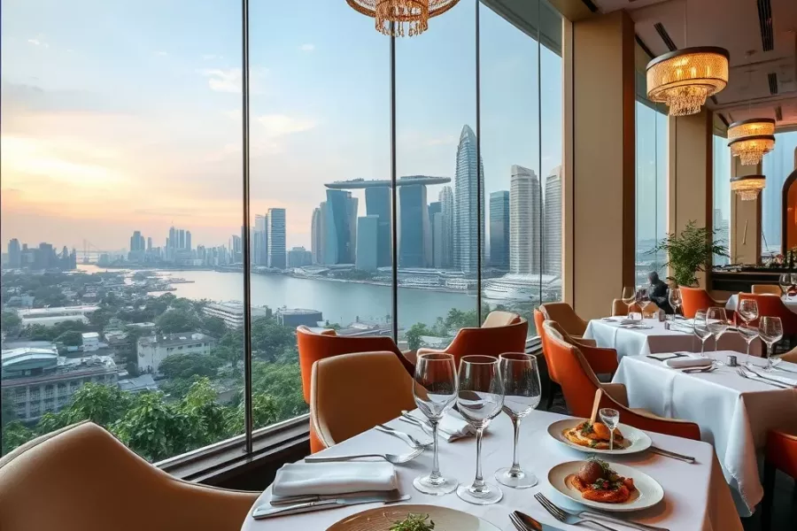 新加坡美食和餐饮：名厨餐馆；小贩中心