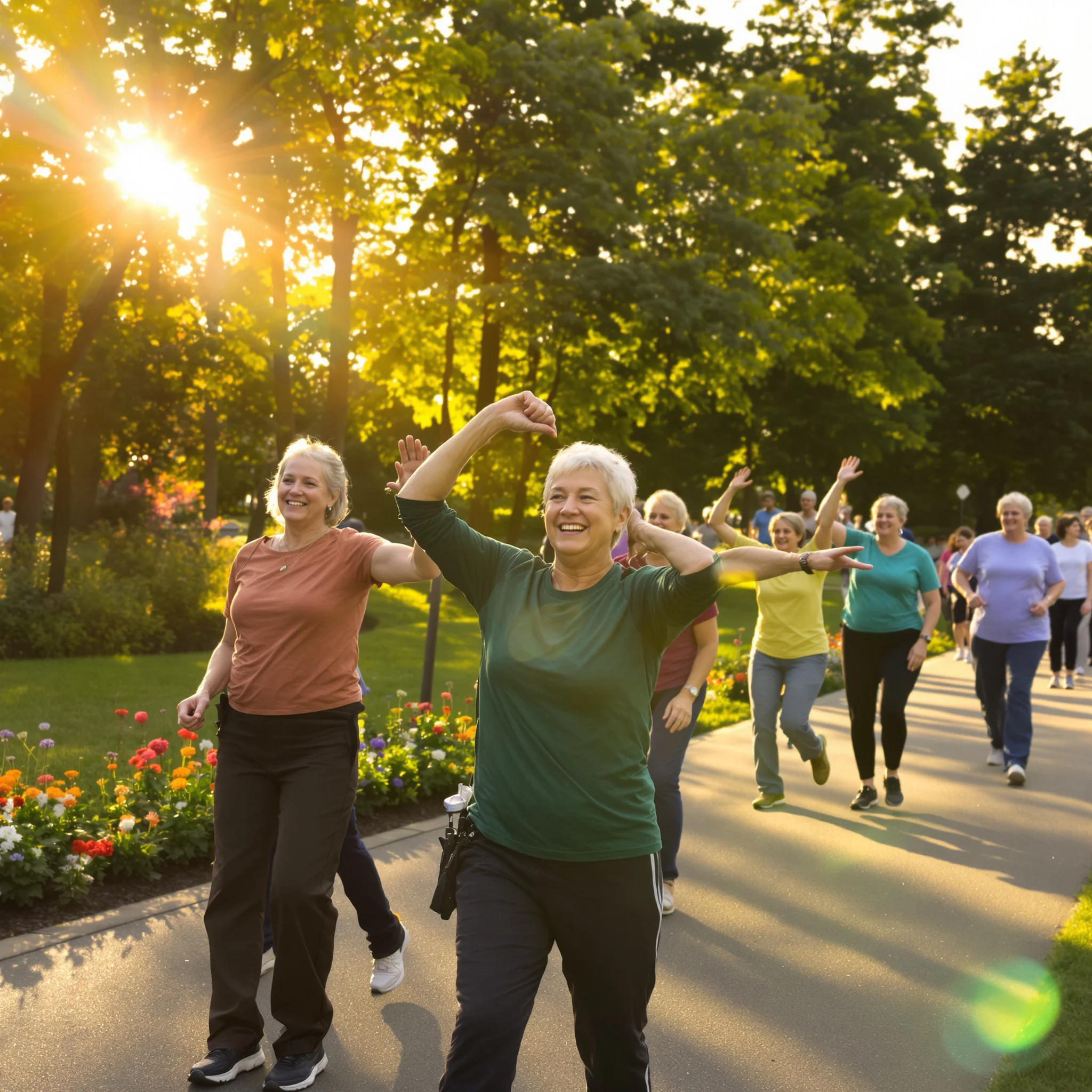 Regelmäßige Bewegung zur Verbesserung der Lebensqualität ab 50