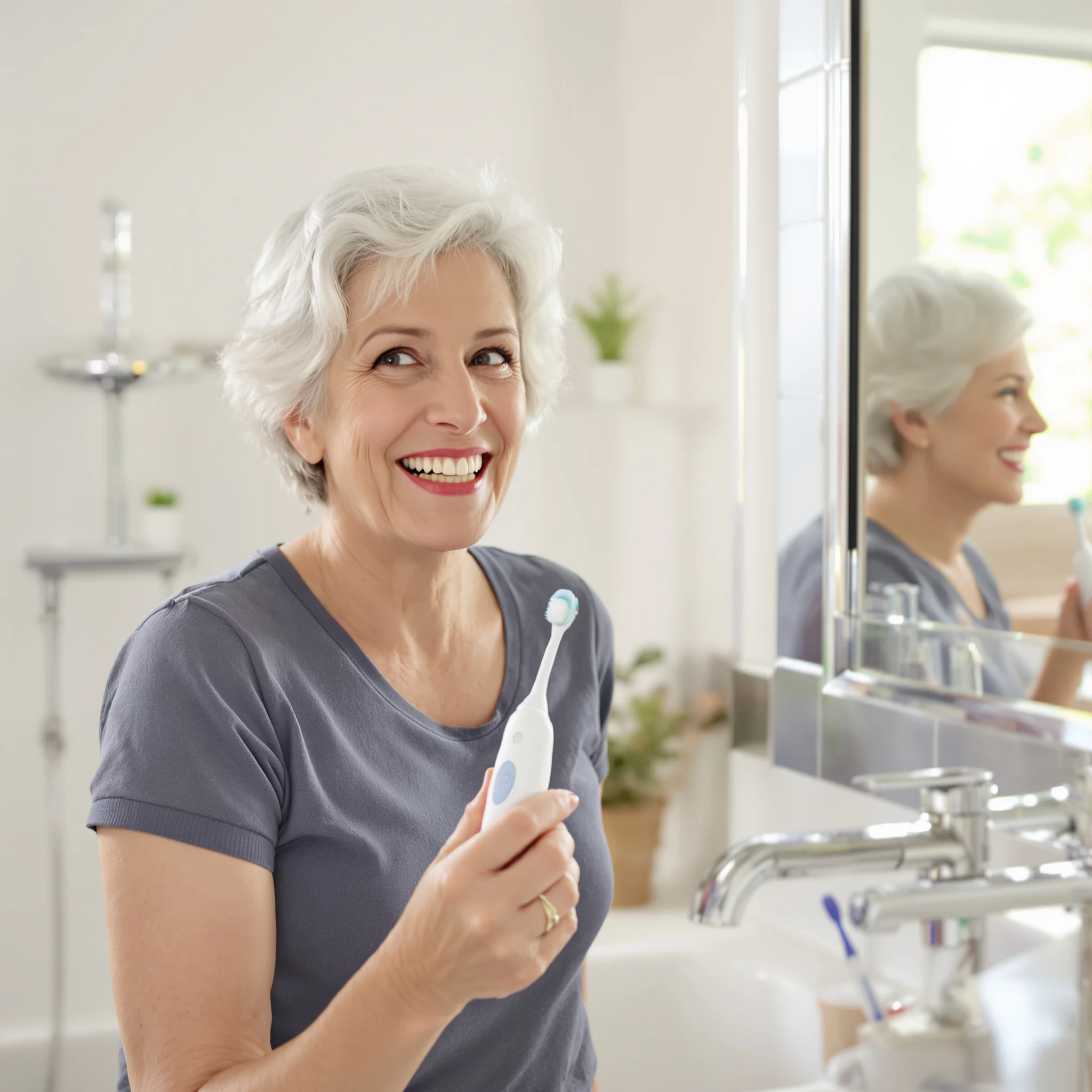 Zahnvorsorge ab 50 für ein strahlendes Lächeln