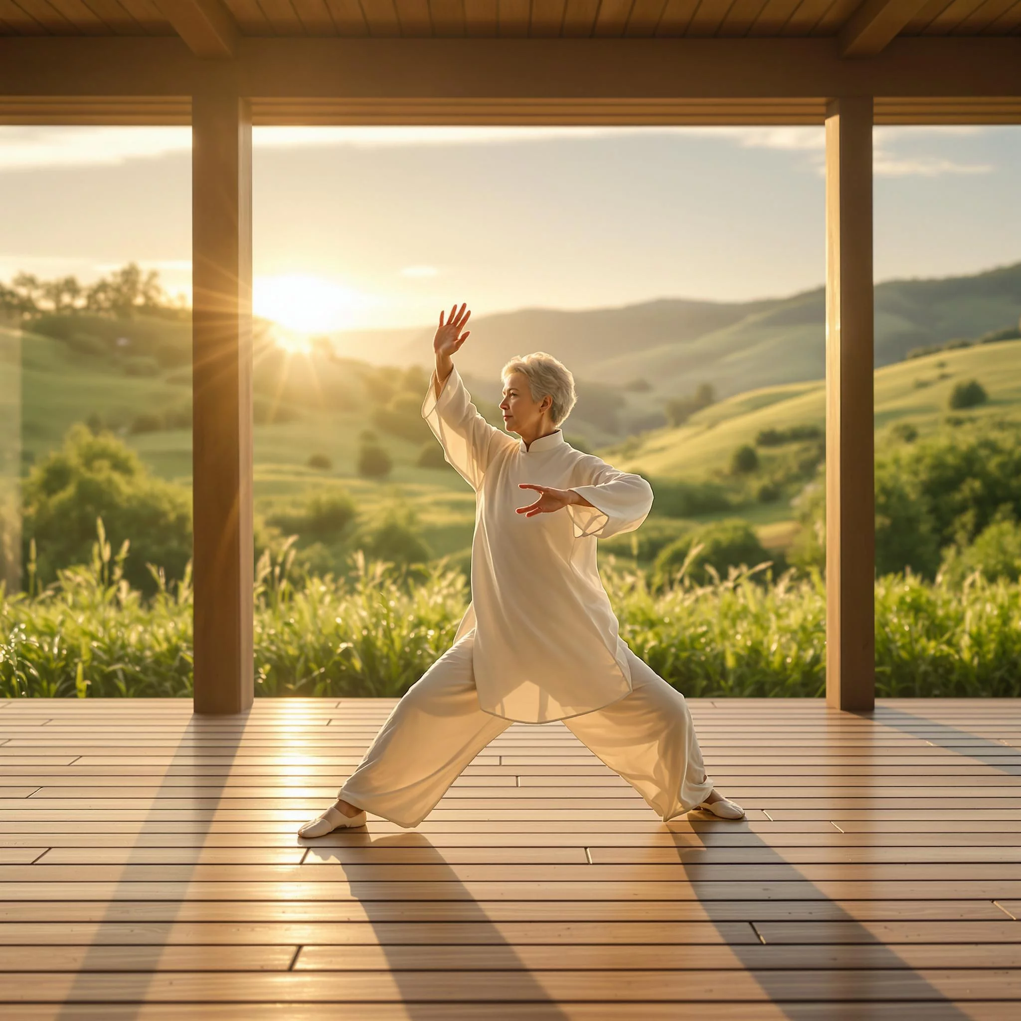 Die Vorzüge des Tai Chi für die Generation 50plus