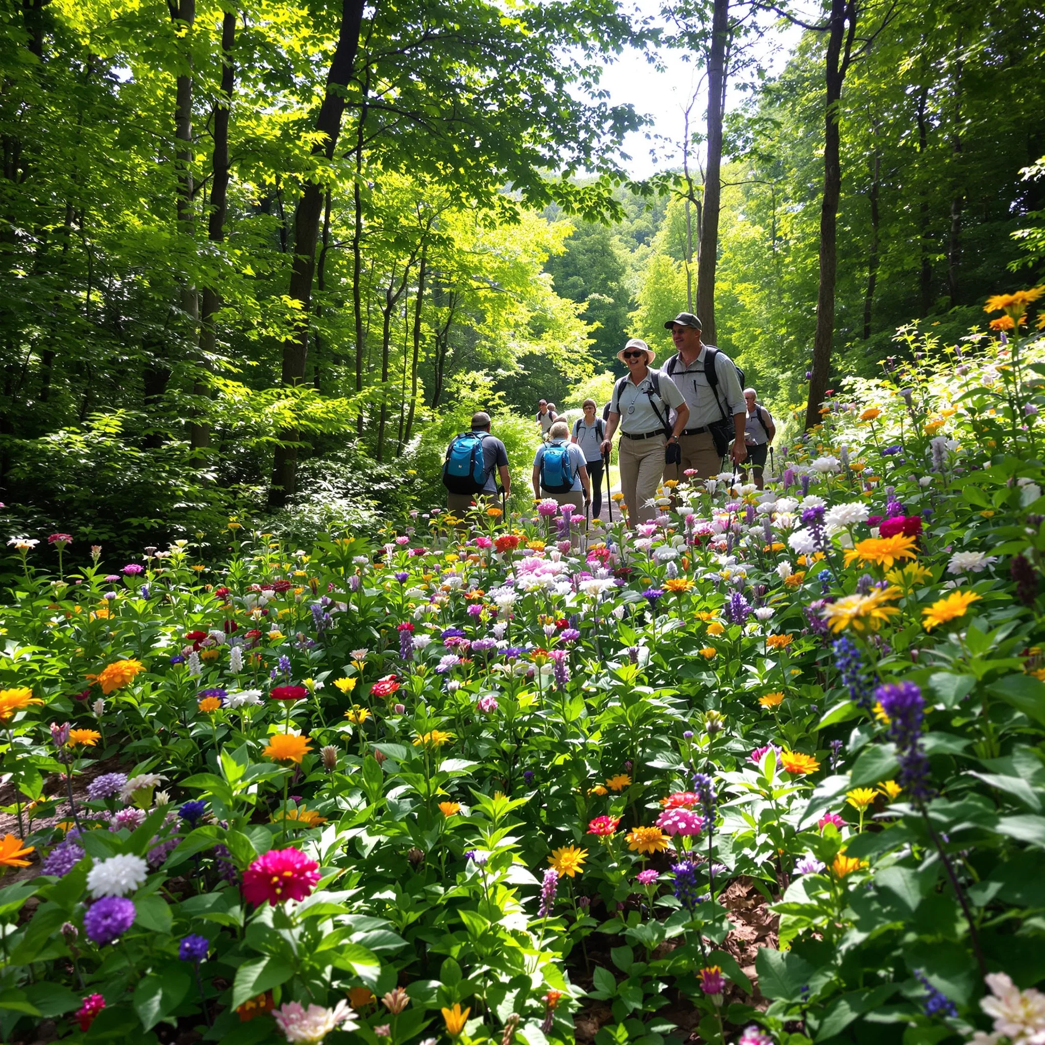 Die revitalisierende Wirkung von Spaziergängen in der Natur für 50plus