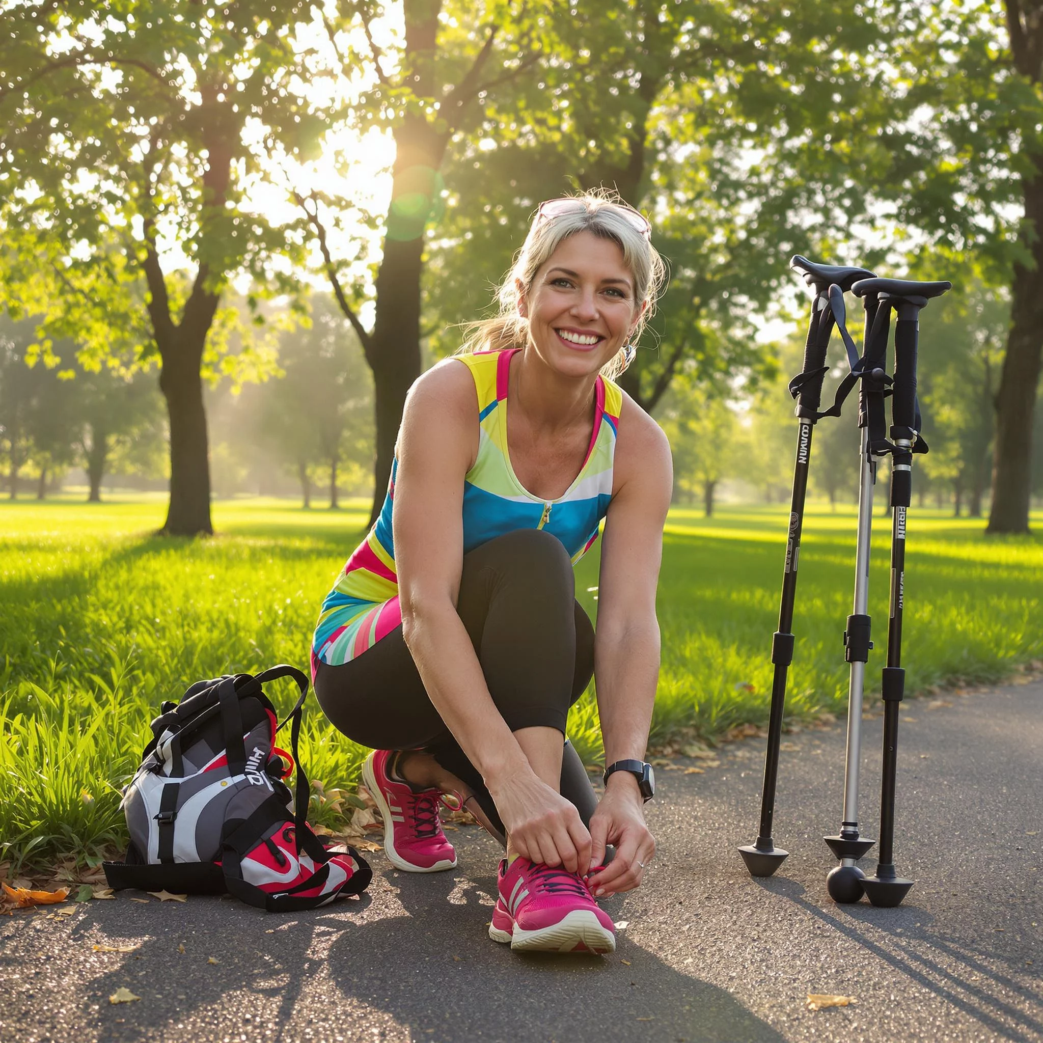 Gesund leben mit Nordic Walking: Die Vorteile für Menschen über 50
