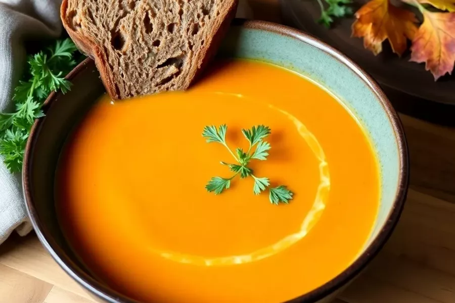 Best Ager Rezepte: Herbstküche - Orangensaft-Karottensuppe